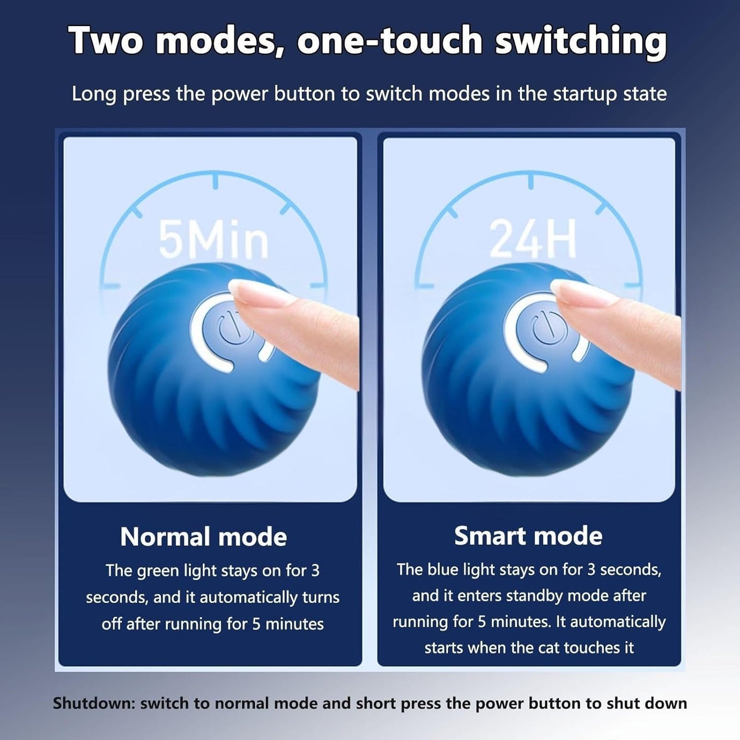 Zoomie Buddy 2.0, Zoomie Buddy for Dogs, 2 in 1 Smart Touch Interactive Dog Balls & Pet Feeder, 2.83" Diameter, Suitable for Small/Medium Dogs, with Fruit Plush Cover (Orange, Tomato)