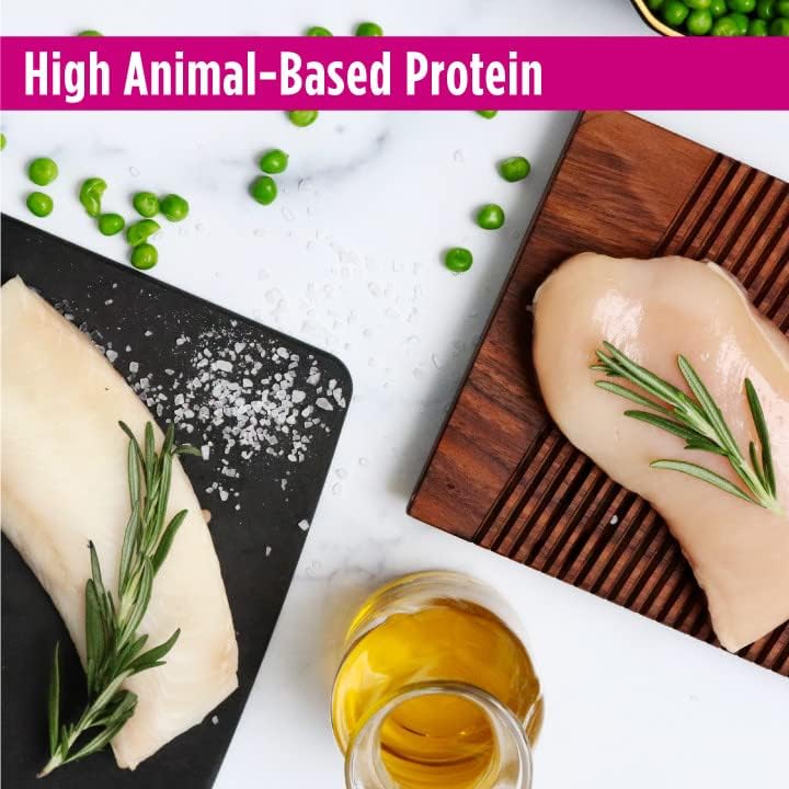 Nulo Freestyle High Protein Cat & Kitten Food, Chicken & Cod Recipe - Natural Grain-Free Dry Cat Food with Omega Fatty Acids & Probiotics, 4 lb Bag