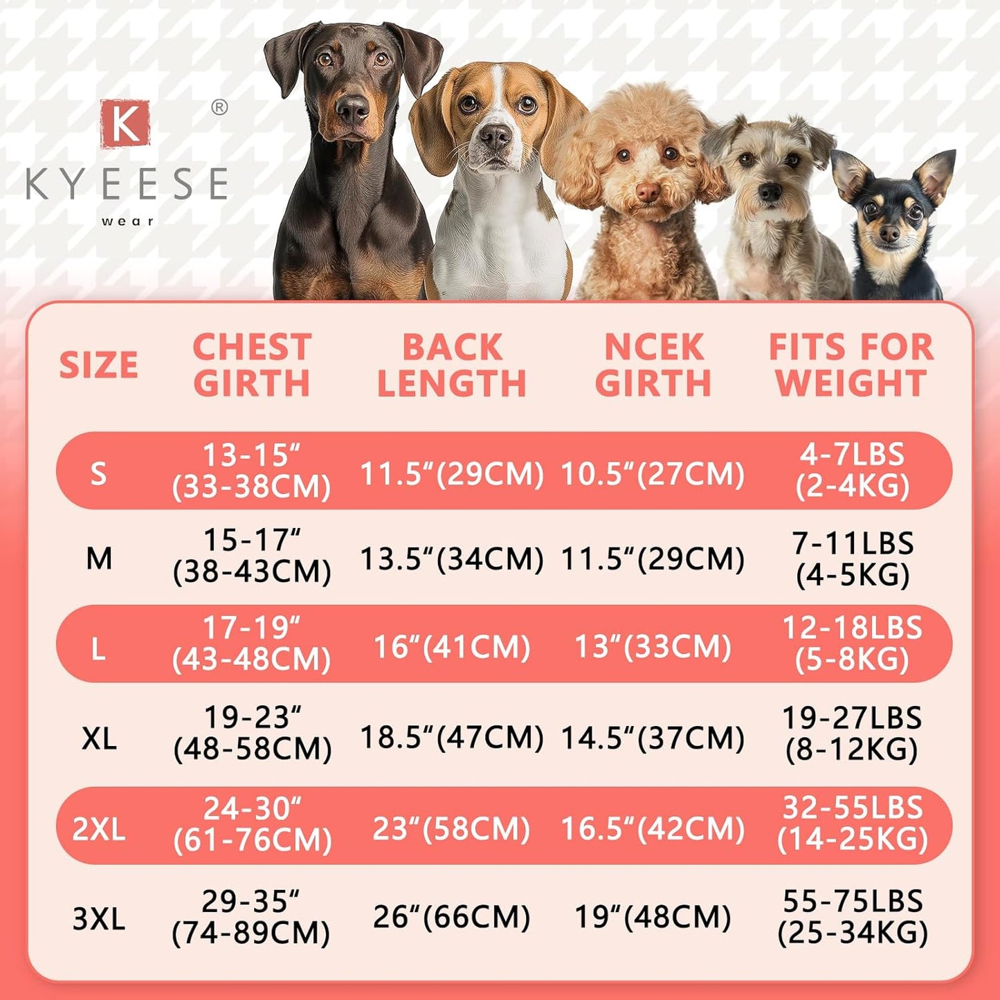 KYEESE 2Pack Dog Sweater Warm Dogs Clothes Pets Sweatshirt Soft Turtleneck Small Pets Sweaters Pet Coats Stretchy Dog Sweaters for Small Dogs Male