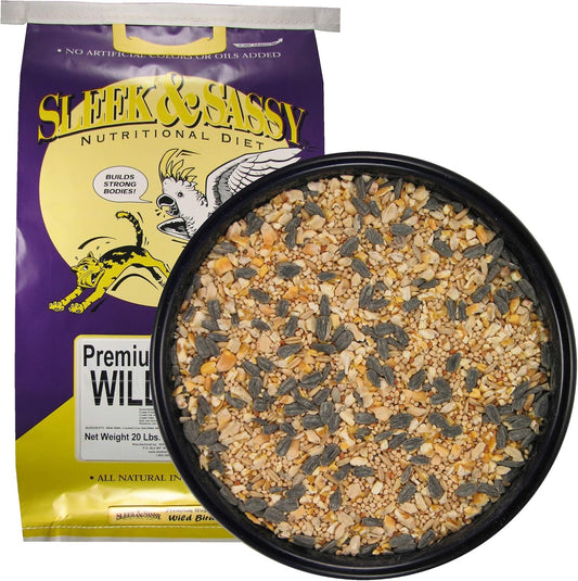 SLEEK & SASSY Premium Wild Bird Food (20 lbs.)