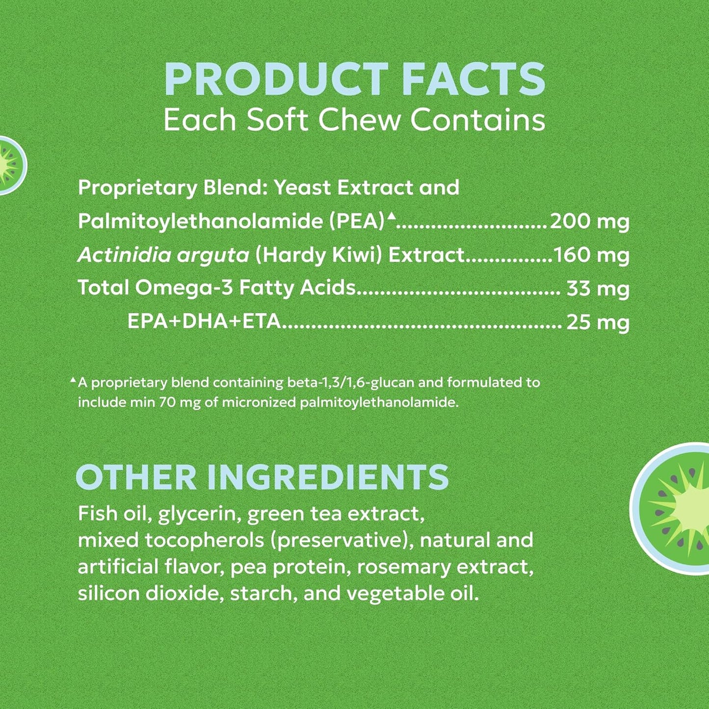 Nutramax Dermaquin Skin Support Supplement for Small to Medium Dogs and Cats, Supports Healthy Response to Allergens, with Hardy Kiwi, Omega-3s, and More, Tasty Soft Chews, 60 Count